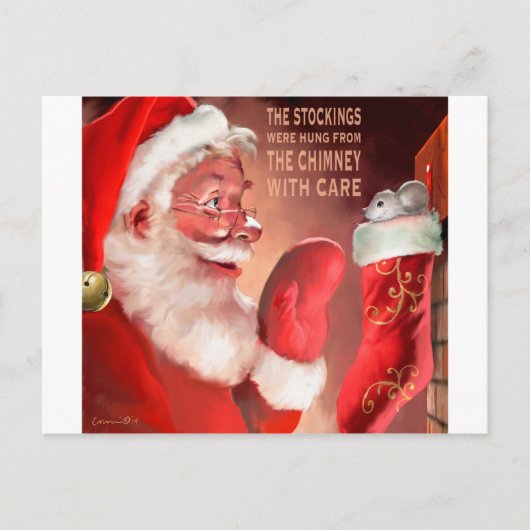 AURA the Stockings.jpg Briefkaart (Voorkant)