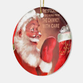 AURA the Stockings.jpg Keramisch Ornament (Links)