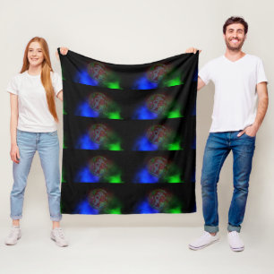 Aura van een plant, fleece deken