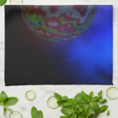 Aura van een plant, theedoek (Gevouwen)