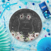 Aura van nacht bruiloft 9 inch diner Bord (Feest)