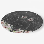 Aura van nacht bruiloft 9 inch diner Bord (Gekanteld)