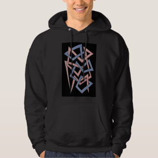 Aura Wave Flow Abstracte Hoodie