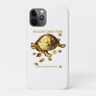 AURALUXY™ Gouden Schildpad – Vermogensmentaliteit Case-Mate iPhone Case