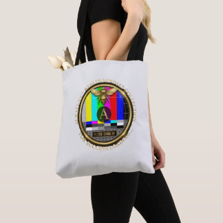 Auraluxy "Succes laden" Gouden Bij Premium T-shirt Tote Bag