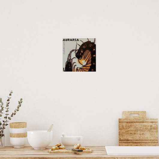 Auraria Cancer Poster (Keuken)