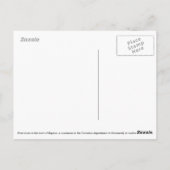 Aure bij Bayeux in Frankrijk Briefkaart (Achterkant)