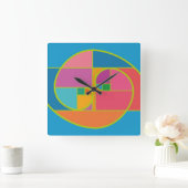 AUREA MATEMATICA ARTISTICA BY MASANSER PIXELAT VIERKANTE KLOK (Huis)