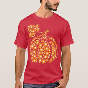 Aureate Herfst Autumn Polka Dot Pumpkin Internatio T-shirt