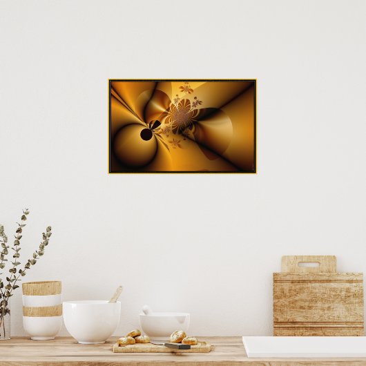 Aureate Lepidotera. Poster (Keuken)