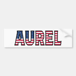 Aurel Name Vorname USA Aufkleber Sticker Auto