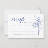 AURELIA Chinoiserie Franse Victoriaans RSVP-kaart Kaart (Voorkant)