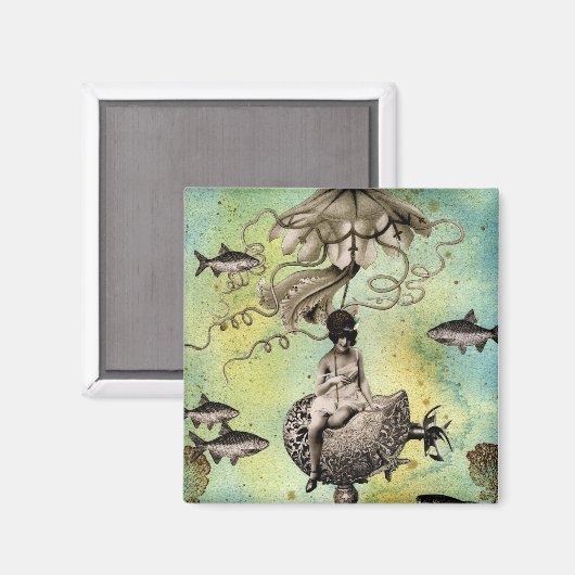 Aurelia en haar Jelly Cruiser Magneet (Voorkant / Achterkant)