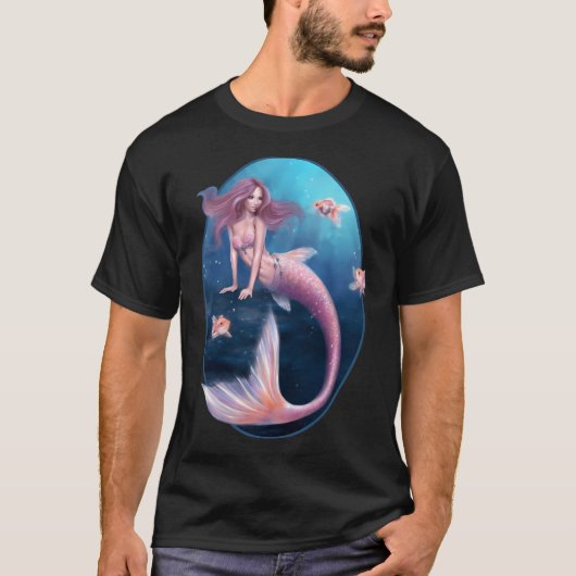 Aurelia Goudvis Zeemeermin T-shirt (Voorkant)