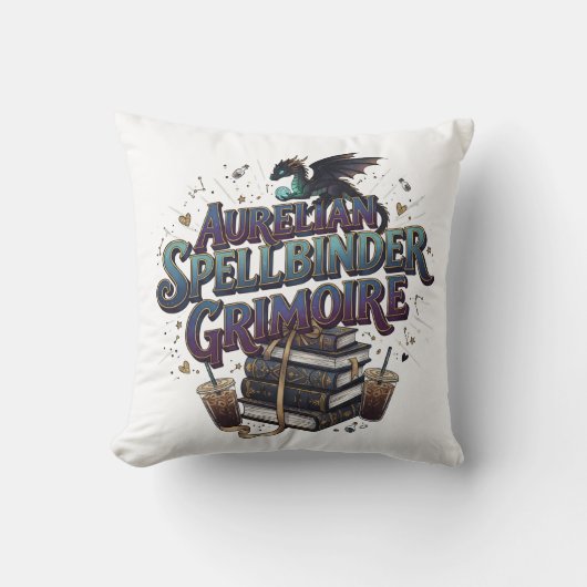 Aurelian Spellbinder Grimoire Kussen (Voorkant)
