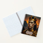 Aurelius de Zonnevlam Gepersonaliseerde Fantasie Notitieboek (Binnen)