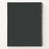 Aurelius de Zonnevlam Gepersonaliseerde Fantasie Notitieboek (Achterkant)