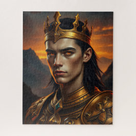 Aurelius de Zonnevlamkoning - Donkere Fantasie Legpuzzel