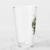 Auren – Kleine Smaragd Bosdraak Glas (Rechts)