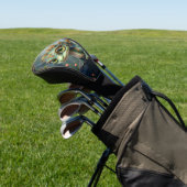 Auren – Kleine Smaragd Bosdraak Golfheadcover (Insitu)