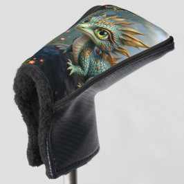 Auren – Kleine Smaragd Bosdraak Golfheadcover