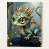 Auren – Kleine Smaragd Bosdraak Planner (Achterkant)
