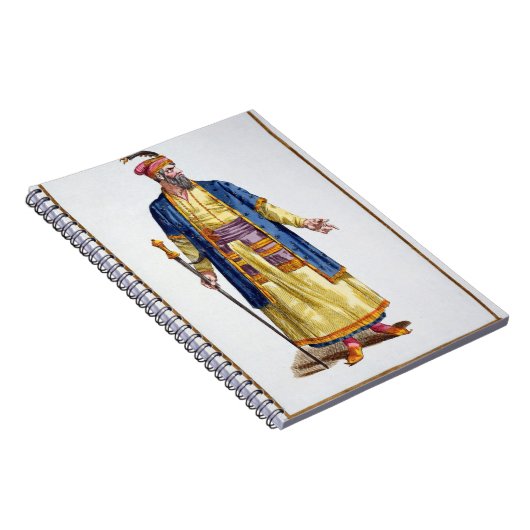 Aurengzeb, Great Khan of the Mongol Hordes from Re Notitieboek (Rechterzijde)