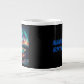 Aureola Borealis in Alaska Grote Koffiekop (Voorkant)