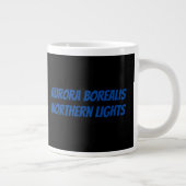 Aureola Borealis in Alaska Grote Koffiekop (Rechts)