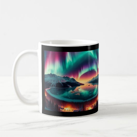 Aureola Borealis in Alaska Koffiemok (Links)