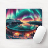 Aureola Borealis in Alaska Muismat (Met muis)