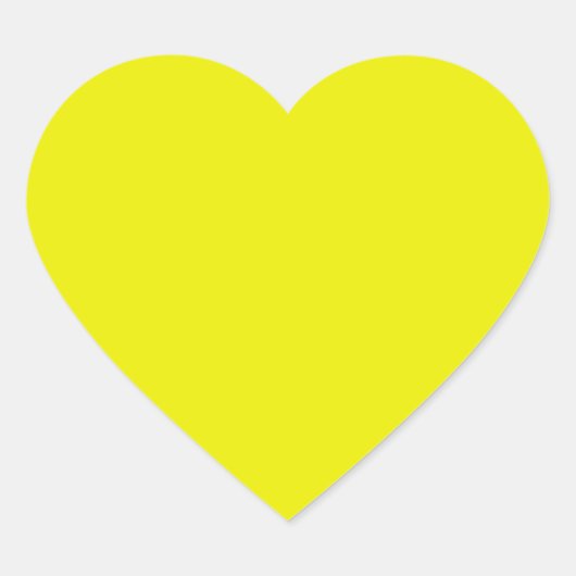 Aureoline (vaste kleur) hart sticker (Voorkant)