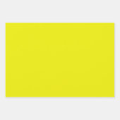 Aureoline (vaste kleur) inpakpapier vel (Voorkant)