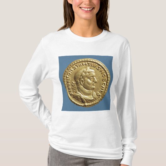Aureus Constantius I Caesar Augustus T-shirt (Voorkant)