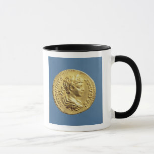 Aureus met hoofd van de druiven van Carcalla Mok