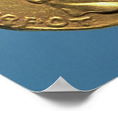 Aureus van Caligula romphead Poster (Hoek)