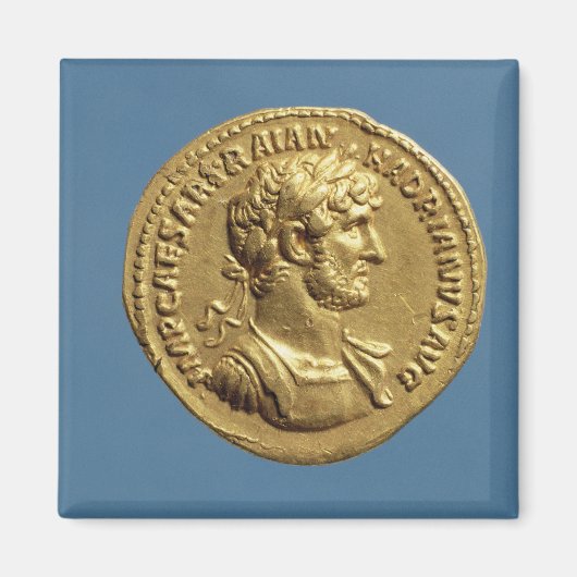 Aureus van Hadrian Magneet (Voorkant)