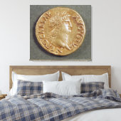 Aureus van Nero Canvas Afdruk (Insitu (Slaapkamer))