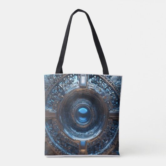AUREVA Core: De Platina Nexus Tote Bag (Achterkant)