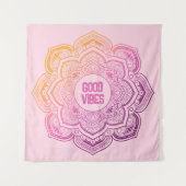 Auri Mandala Personalized Tapestry Wandkleed (Voorkant)