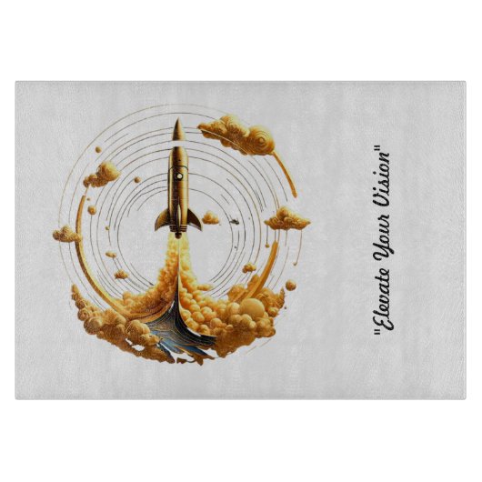 "Auric Space Odyssey" Snijplank (Voorkant)