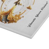 "Auric Space Odyssey" Snijplank (Hoek)