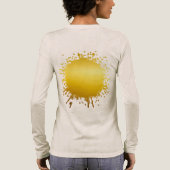 Auric Stilte Tri-Blend Shirt (Achterkant)