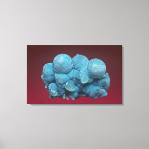 Aurichalciet met Smithsonite, Soccorro County, Nie Canvas Afdruk