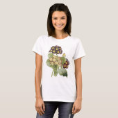 auricula (Primula auricula) van Redouté T-shirt (Voorkant volledig)