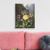 Auriculas van Dr. John Robert Thornton Canvas Afdruk (Insitu (Woonkamer))