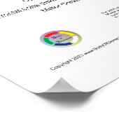 Auriculotherapy Ear Acupuncture Poster (Hoek)