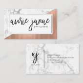 Aurie Janae Aangepaste Visitekaartjes (Voorkant / Achterkant)