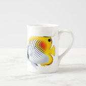 Auriga Threadfin Butterflyfish Bone China Mok (Rechts)