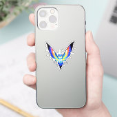 Aurilux, Búho de las Luces Eternas Sticker (Telefoon)